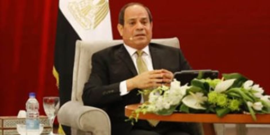 الرئيس السيسي: "العفى محدش يقدر ياكل لقمته.. ومصر مش هتبقى عفية إلا بيكم"