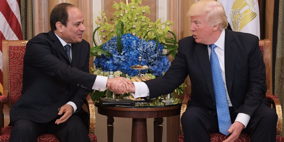 «ترامب» يؤكد على مكانة الرئيس السيسي وقدرته في الحفاظ على استقرار مصر
