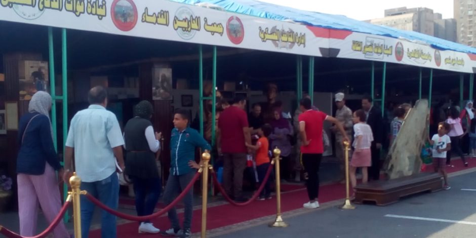 شاهد| احتفالات المصريين بذكرى 6 أكتوبر من داخل «المعرض السنوي للثقافات العسكرية»