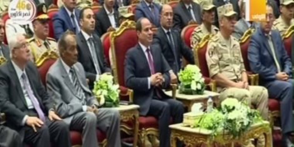 الرئيس السيسي: بقوة الجيش المصرى لا يستطيع أحد التدخل فى الدولة المصرية