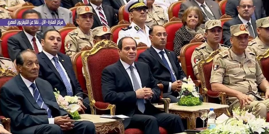 الرئيس السيسى للمصريين: عليكم وضع مصلحة الوطن نصب أعينكم