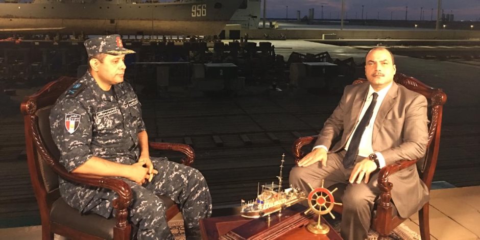 اللواء ياسر القاضي قائد ترسانة القوات البحرية في حوار خاص مع محمد الباز بـ90 دقيقة.. الليلة 