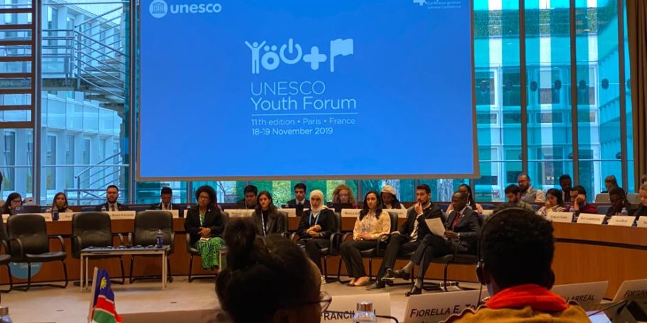 منتدى شباب العالم يشارك في منتدى اليونسكو الحادي عشر للشباب بباريس