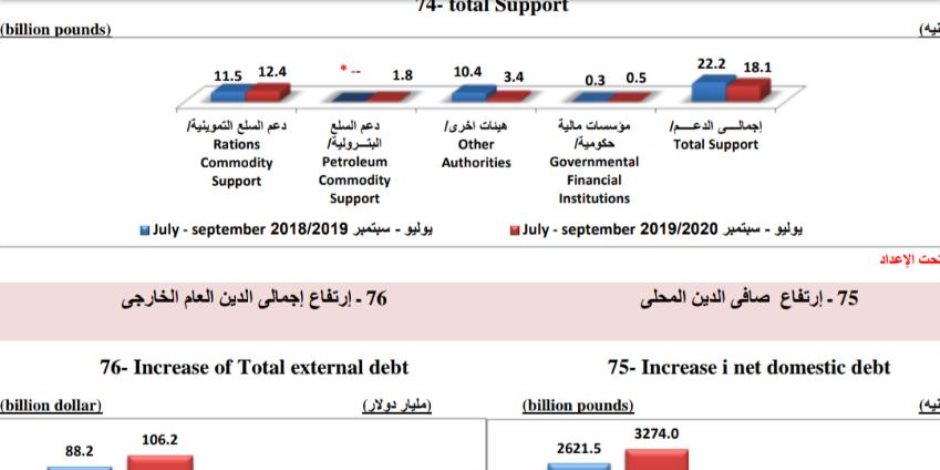 بالأرقام.. كيف سددت مصر الديون المحلية والخارجية؟ (إنفوجراف)