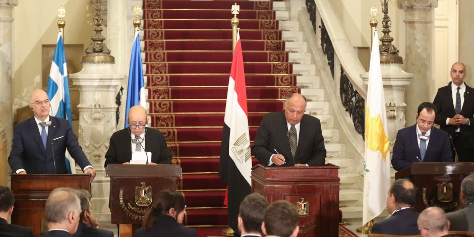 مصر وفرنسا وقبرص واليونان: أي قرار تركى بإرسال قوات لليبيا انتهاك خطير وتهديد للأمن الاقليمى مصر وفرنسا وقبرص واليونان: أي قرار تركى بإرسال قوات لليبيا انتهاك خطير وتهديد للأمن الاقليمى