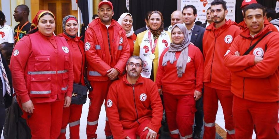 «القباج» تشكر متطوعي الهلال الأحمر على مجهوداتهم في الأولمبياد الخاص الإفريقي