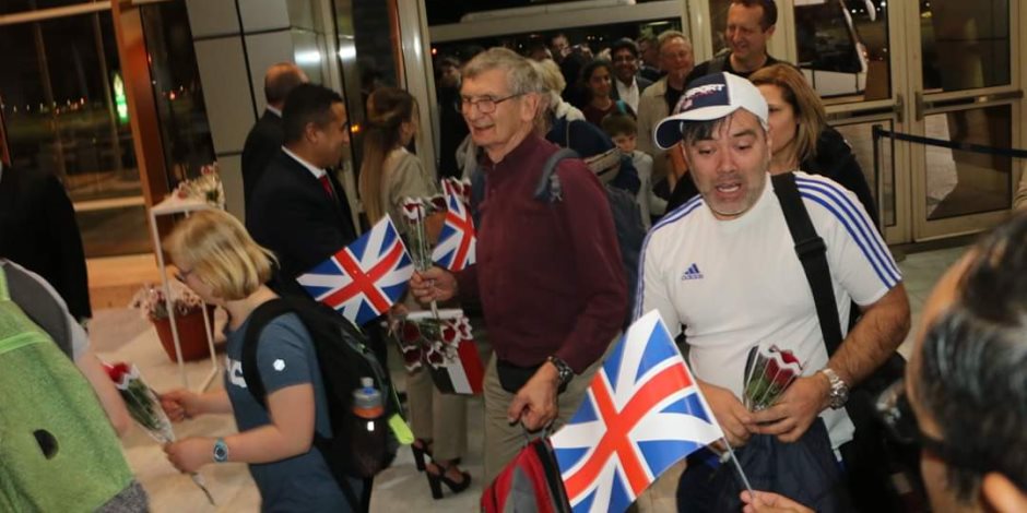 مطار شرم الشيخ يستقبل رحلتين «شارتر» قادمتين من بريطانيا (صور)