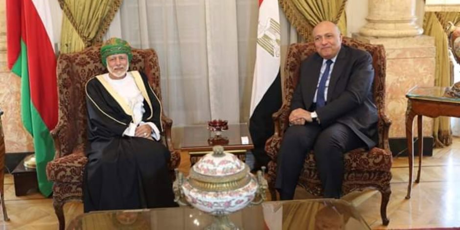 "بن علوي" و"شكري" يبحثان تعزيز التعاون الثنائي بين مصر وعُمان