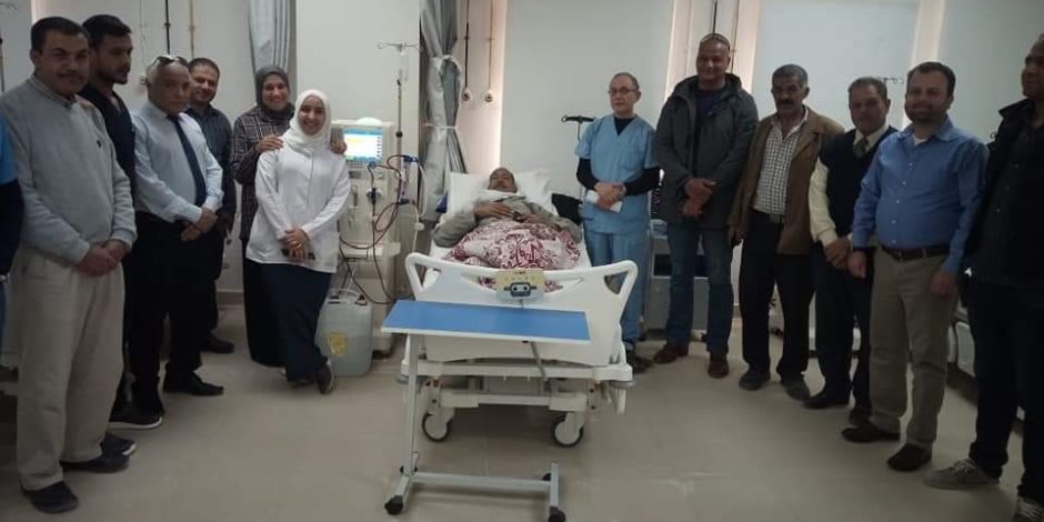 بدء تشغيل وحدة الغسيل الكلوي في مستشفى نخل المركزي بوسط سيناء (صور)
