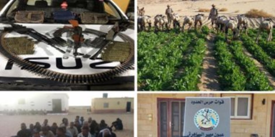 فيديو.. قوات حرس الحدود: اكتشاف وتدمير 10 فتحات أنفاق بشمال سيناء