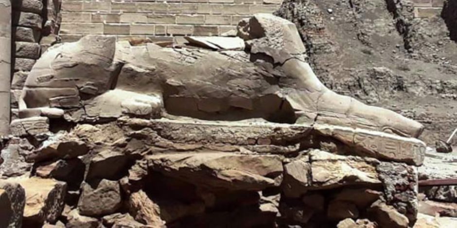 29 تمثالا بالفناء الأول.. كباش معبد الكرنك على خارطة الترميم (صور)