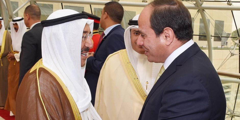 الرئيس السيسى يطمئن على صحة أمير الكويت بعد إجراءه عملية جراحية ناجحة
