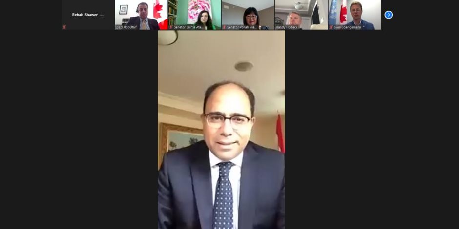 سفير مصر في كندا يعلن عن تدشين مجموعة صداقة كندية/مصرية بالبرلمان الكندى 