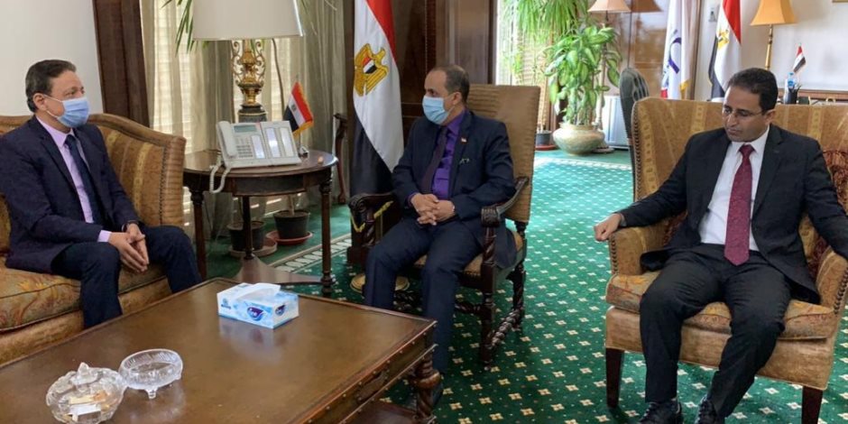 رئيس «الأعلى للإعلام» يستقبل وزير الإعلام اليمني