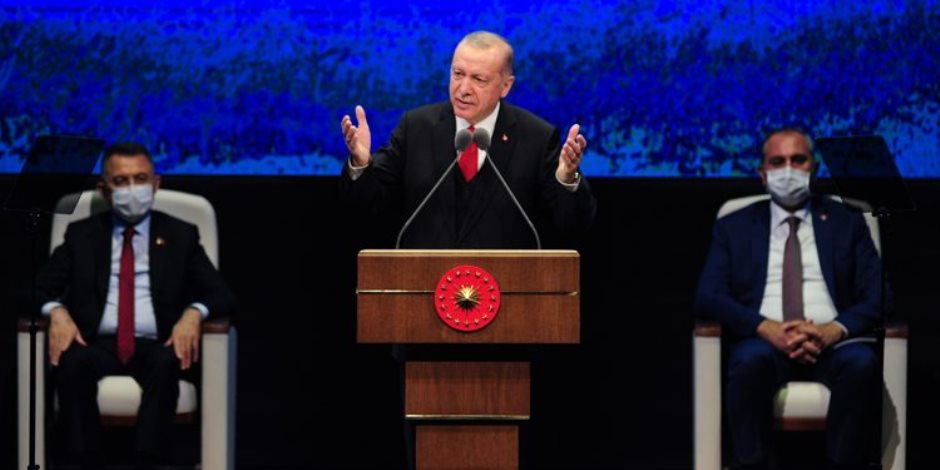 بعد تدميره سوريا والعراق.. أردوغان يدعو لتقسيم قبرص إلى دولتين سعيا لنشر الفوضى