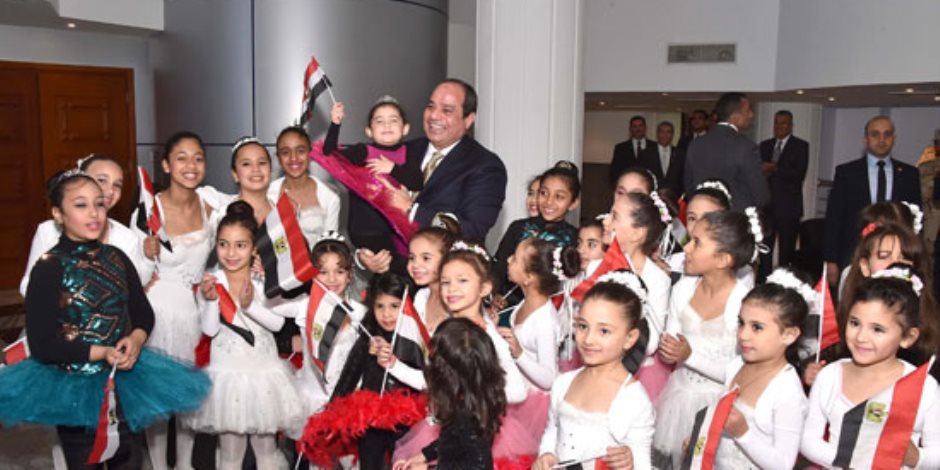 جابر الخواطر.. أطفال مصر في عيون الرئيس السيسي (فيديو)