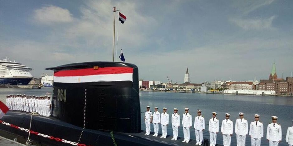القوات المسلحة تحتفل بتدشين الغواصة الرابعة طراز (209/ 1400)