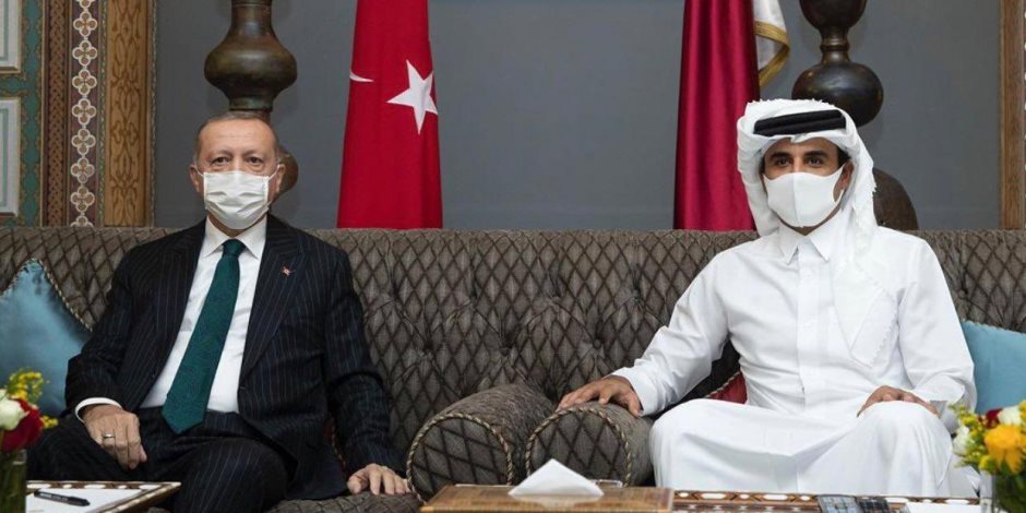 أزمة بين قطر وتركيا.. أردوغان يوبخ الحمدين ببسبب عمليات التنقيب
