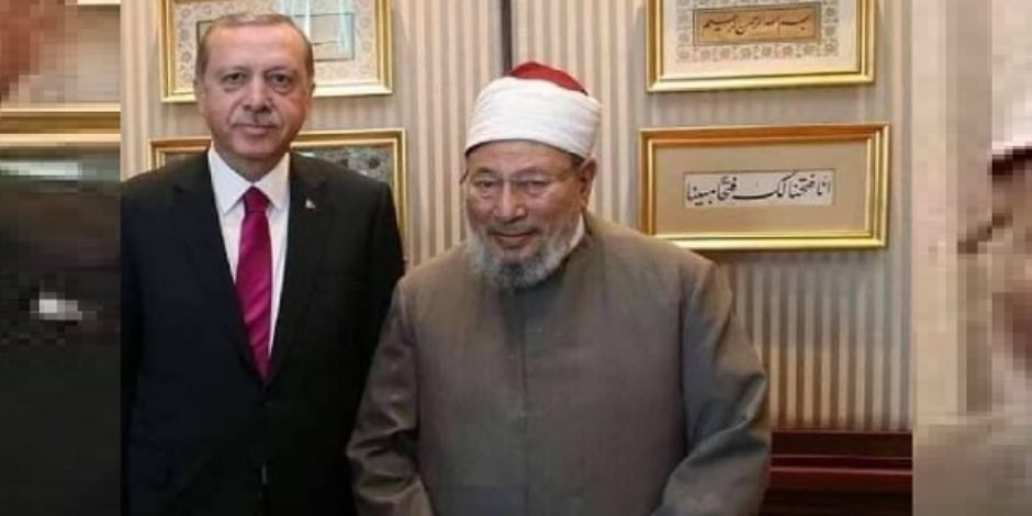 ديكتاتور تركيا يلتقي دجال الإخوان في قطر.. لماذا زار أردوغان يوسف القرضاوي؟