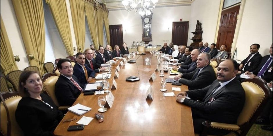 مصر تؤكد فى اجتماع سد النهضة ضرورة التوصل لاتفاق مُلزم حول الملء والتشغيل