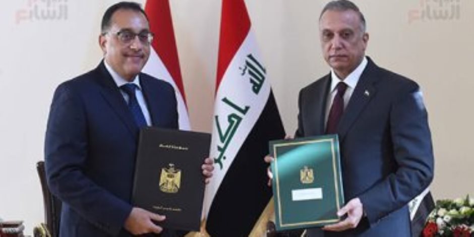مصطفى مدبولي: الحفاظ على الحقوق المائية لمصر والعراق أمن قومى عربى