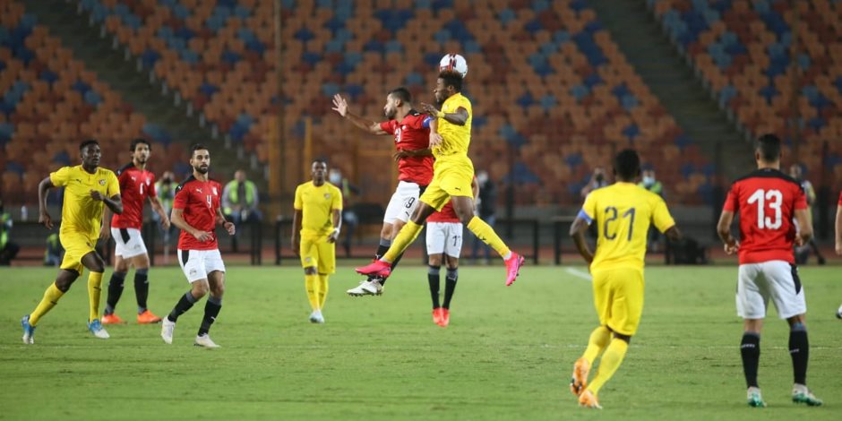 التعادل السلبى يحسم الشوط الأول بين مباراة منتخب مصر وتوجو