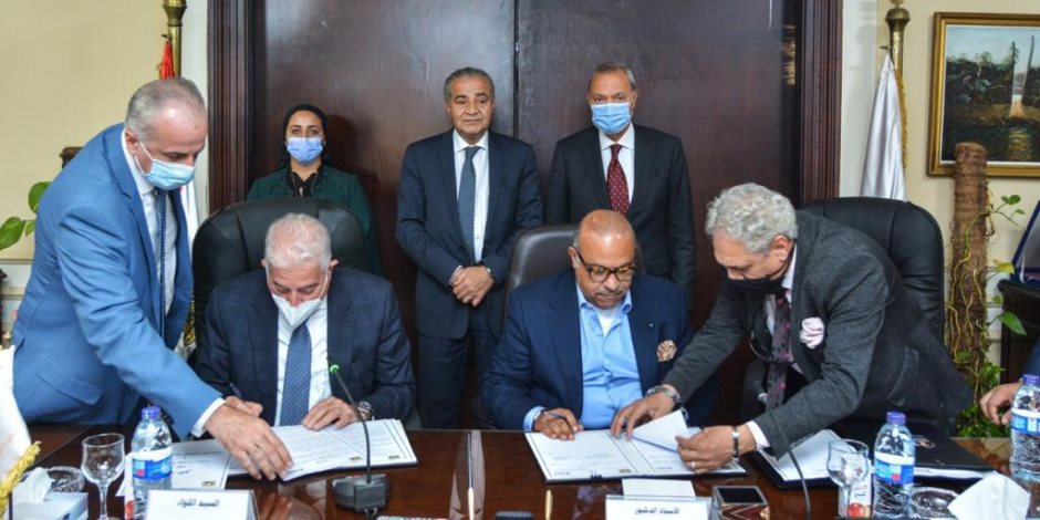 بروتوكول تعاون بين "التموين" و"جنوب سيناء" لإنشاء منطقة لوجستية تجارية بمدينة الطور 