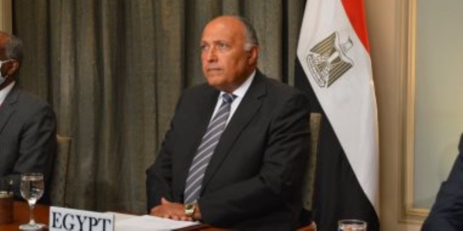 وزير الخارجية: مصر والسودان يرفضان الإجراءات الأحادية بالملء الثانى لسد النهضة