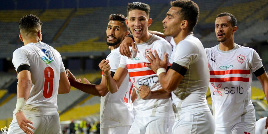 الزمالك بطلا للدوري موسم 2020 -2021 بالفوز على الإنتاج بهدفي زيزو وبن شرقي   