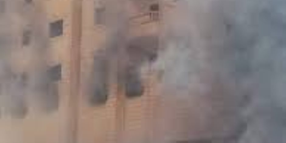 حريق عقار في فيصل بالجيزة وإغلاق الطريق الدائري اتجاه المريوطية