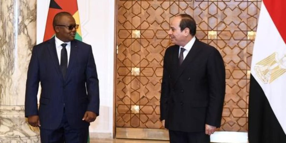 الرئيس السيسي: شرفت باستقبال رئيس غينيا بيساو ومستعدون لتقديم كافة سبل الدعم والتعاون المشترك