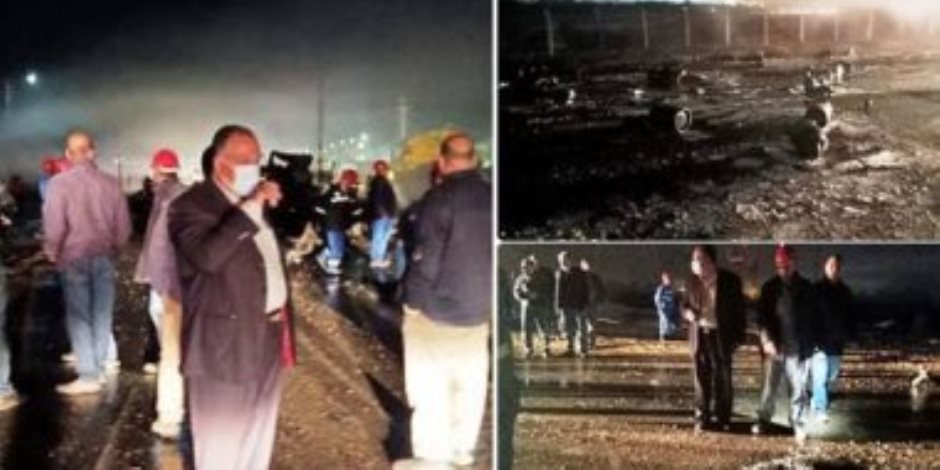 تفاصيل حادث انفجار سيارة نقل محملة باسطوانات البوتاجاز في أسيوط