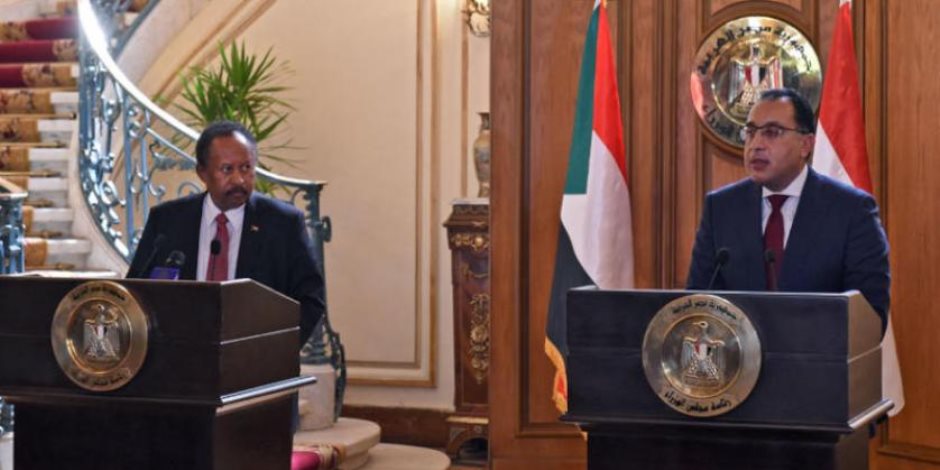 رئيسا وزراء مصر والسودان يؤكدان أهمية التوصل لاتفاق قانوني وملزم بشأن ملء وتشغيل سد ‏النهضة