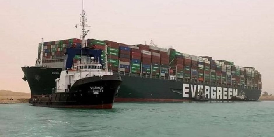 الكشف عن قيمة تعويض مصر من شركة السفينة إيفرجيفن