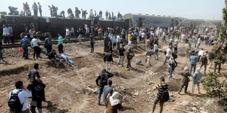 الصحة: وفاة 11 شخصًا وإصابة 98 آخرين في حادث "قطار طوخ"