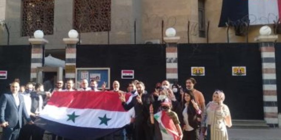 الانتخابات الرئاسية السورية..  السوريون المقيمون بالقاهرة يدلون بأصواتهم