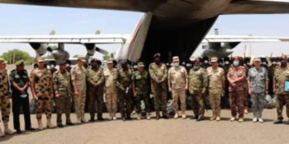 وصول القوات المصرية المشاركة في تدريب "حماة النيل" بالسودان
