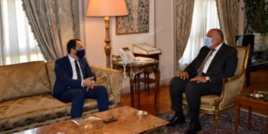 وزير الخارجية يستقبل نظيره القبرصى لبحث القضايا الإقليمية وعلاقات البلدين