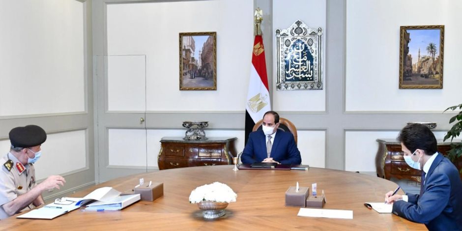 الرئيس السيسى يوجه بتدقيق كافة الدراسات الخاصة باستصلاح الأراضي في سيناء من جميع الجوانب 