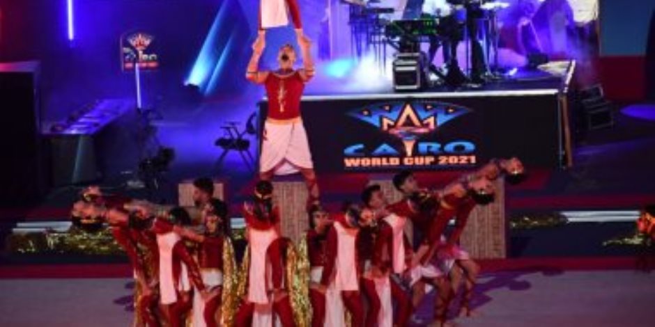 حفل افتتاح مبهر لكأس العالم للجمباز الفني بإستاد القاهرة (فيديو وصور)
