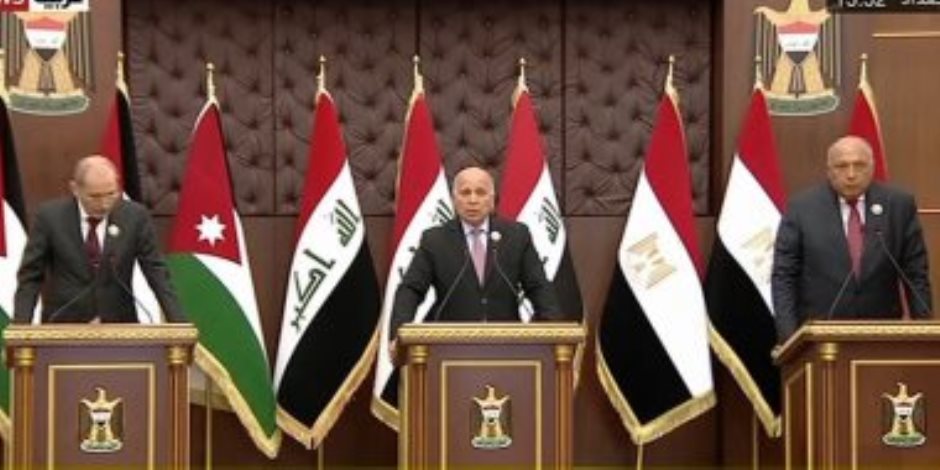 وزير الخارجية: نتطلع لاستضافة القمة الرابعة بين مصر والعراق والأردن فى القاهرة