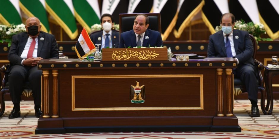 الرئيس السيسي: دعم مصر ثابت لأمن واستقرار العراق 