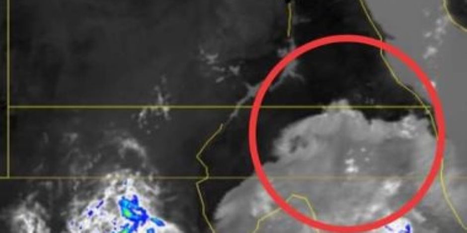 الأرصاد الجوية .. صور للأقمار الصناعية تشير لعاصفة ترابية قادمة من السودان تؤثر على جنوب مصر