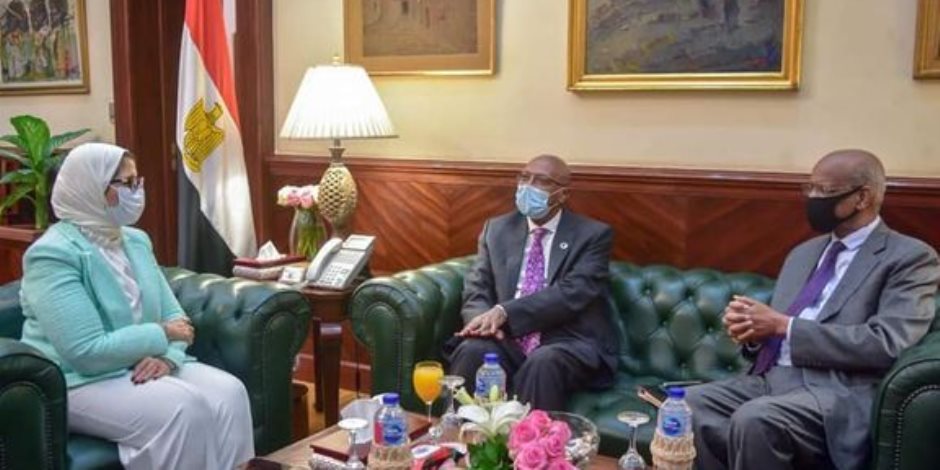 وزيرة الصحة تستقبل نظيرها السوداني.. وتؤكد حرص الرئيس السيسي على تقديم الدعم للأشقاء