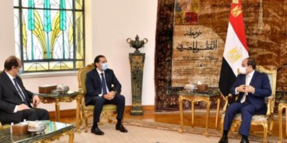الرئيس السيسى يستقبل سعد الحريرى ويؤكد دعم مصر لاستعادة استقرار لبنان