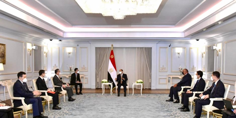الرئيس السيسي يتلقى رسالة من نظيره الصينى تؤكد ثبات دعم بكين للقاهرة