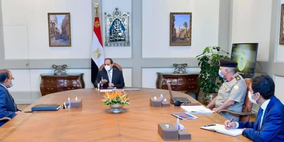 الرئيس السيسى يستعرض نتائج أعمال اللجنة العليا المتخصصة في عوامل الأمان لمحطة الضبعة النووية
