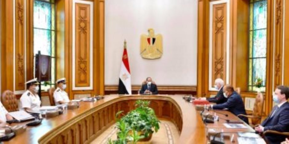 الرئيس السيسي يبحث مع رئيس شركات لورسن الألمانية تطوير الصناعات البحرية المصرية