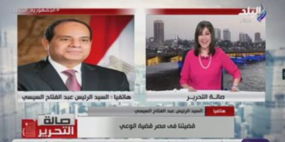 الرئيس السيسي: الدولة مستعدة لتقديم دعم ضخم لأعمال فنية تبنى الوعى المصرى