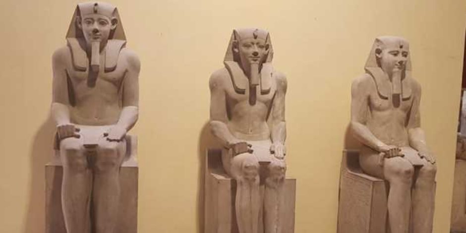 قريبا..نقل 6 تماثيل للملك سنوسرت الأول ومائدة قرابين للملك منتوحتب الثانى من "متحف التحرير" لـ"المتحف الكبير"